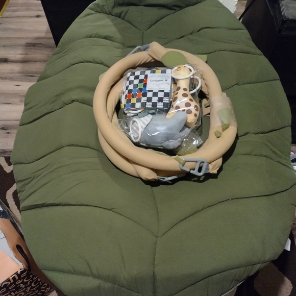 Babylicious Baby Activity Gym Sensory Play Mat with Hanging Toys for Sight And - Picture 2 of 5